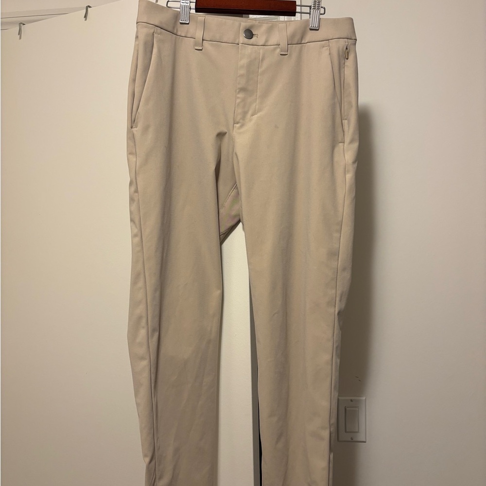 Lululemon Men's ABC Slim Khaki pants